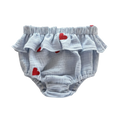 Bavlněné kalhotky LOVE - modré