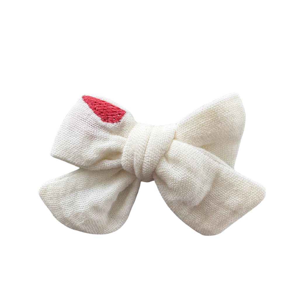 Bavlněná mašlička LOVE - mini
