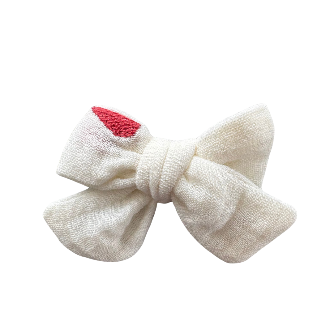 Bavlněná mašlička LOVE - mini
